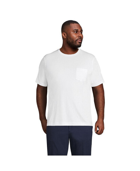 Men's Tall Short Sleeve Supima Tee With Pocket