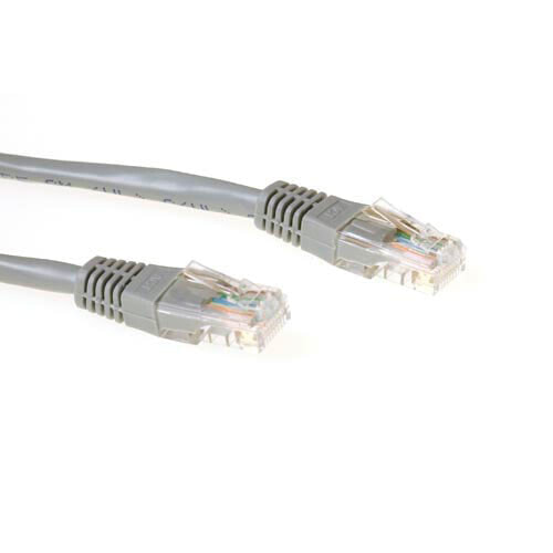 Intronics ACT Grey 2 metre UTP CAT6 patch cable with RJ45 connectors - 2 m - Cat6