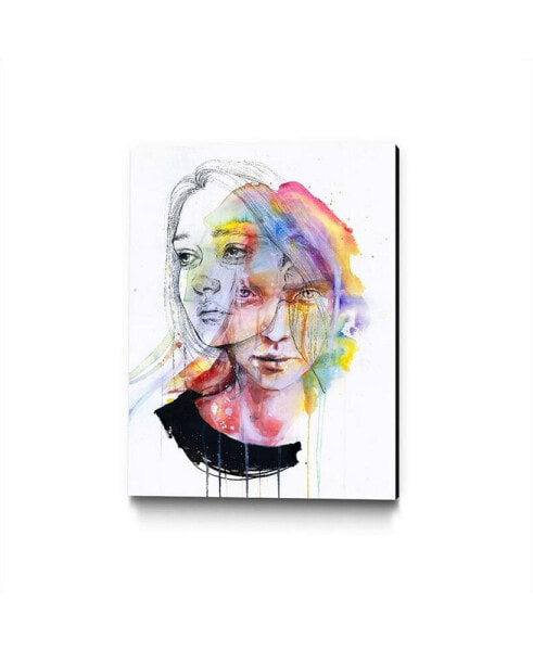 Agnes Cecile Girls Change Colors Museum Mounted Canvas 24" x 32"