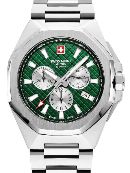 Часы Swiss Alpine Military Typhoon Chrono 42mm
