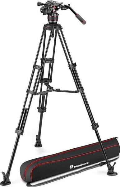 Statyw Manfrotto Zestaw Twin Alu z głowicą 608- środ rozp