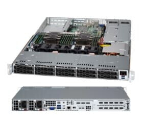 Supermicro CSE-LB16AC2-R504W - Rack - Server - Black - 1U - HDD - Network - Power - Redundant power supply Platinum level