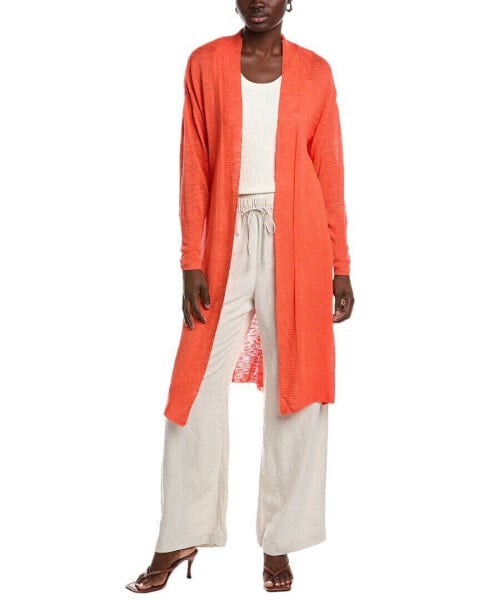 Renuar Linen-Blend Cardigan Women's