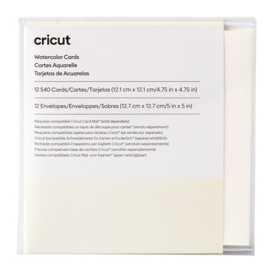 Акварельные карты для плоттера Cricut S40