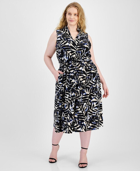 Plus Size Jenna Drawstring Maxi Dress