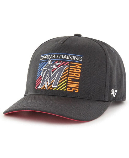 Men's Charcoal Miami Marlins 2023 Spring Training Reflex Hitch Snapback Hat