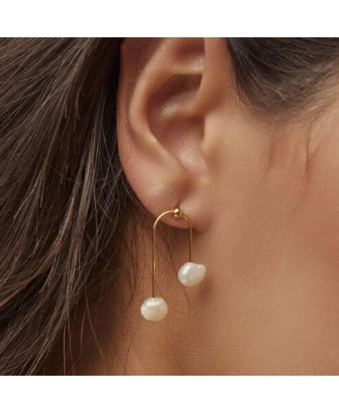 Mia Cultured Pearl Earrings