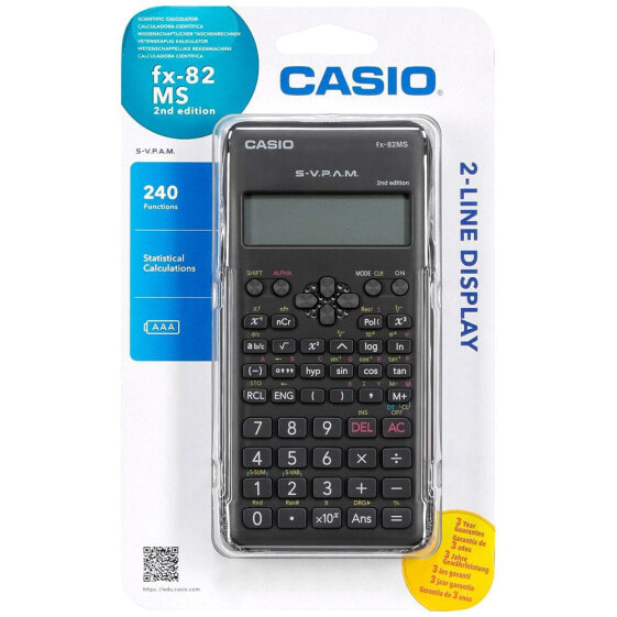 Калькулятор научный CASIO FX-82MS 2nd Edition
