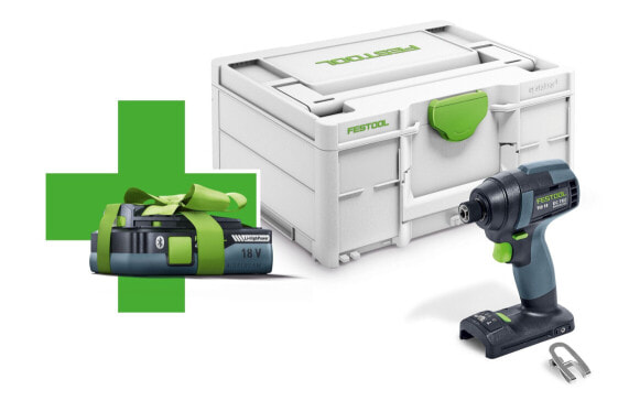 Festool Akku-Schlagschrauber TID 18 Basic mit 1x 4,0 Ah Akku im Systainer