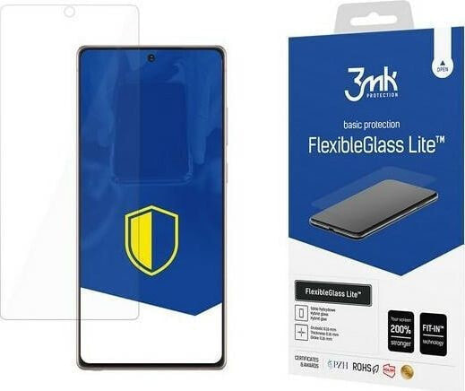 Синее гибридное стекло FlexibleGlass Lite для Samsung Note 20 N980 3MK