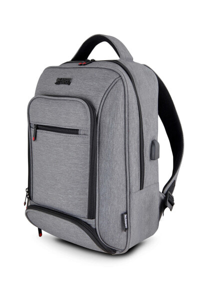 Urban Factory Mixee Edition Laptop Backpack 15.6" Grey - Unisex - 39.6 cm (15.6") - Notebook compartment - Fabric