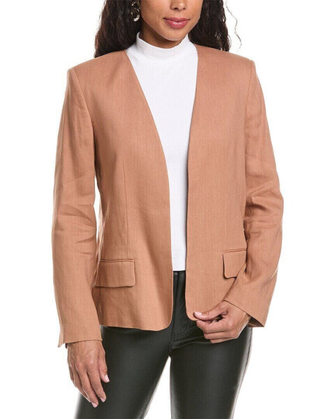 Пиджак из льна Kobi Halperin Lina для женщин оранжевый размер S