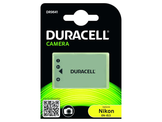 Duracell Camera Battery - replaces Nikon EN-EL5 Battery - 1180 mAh - 3.7 V - Lithium-Ion (Li-Ion)