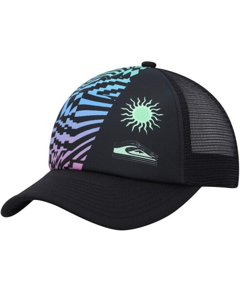 Big Boys and Girls Black Magpie Coop Trucker Snapback Hat