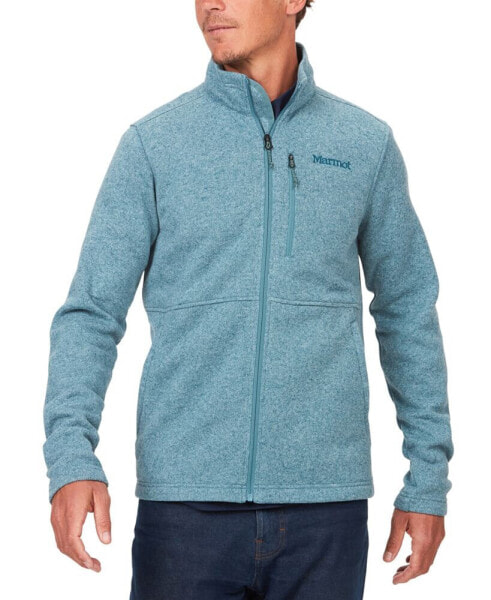 Men's Drop Line Full-Zip Sweater Fleece Jacket
