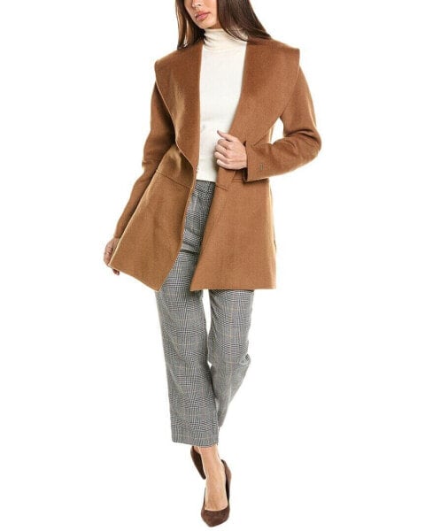 Tahari Rachael Wool-Blend Coat Women's S