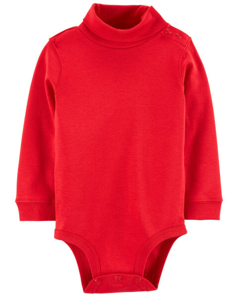 Боди для младенцев с воротником и застежками Carter's Baby Turtleneck