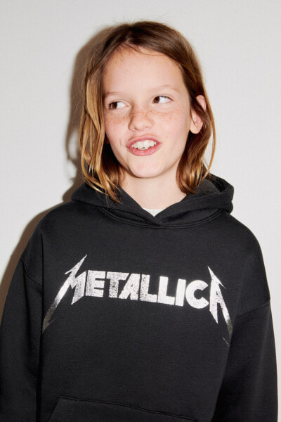 Худи с принтом metallica © ZARA