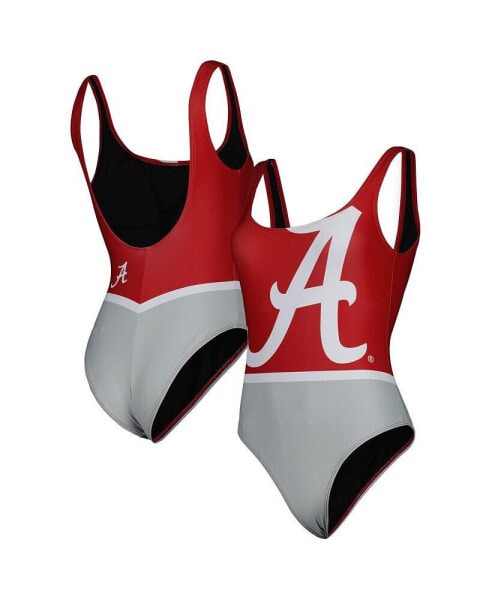 Women's Crimson Alabama Crimson Tide One-Piece Bathing Suit