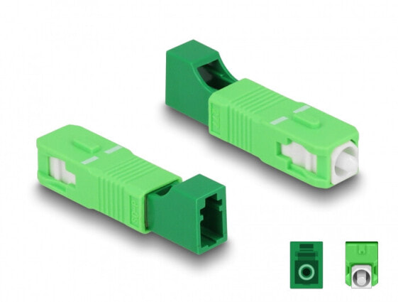Delock 87940 - LC/SC - Green - Plastic - 9.5 mm - 45.9 mm - 8.9 mm