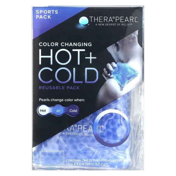 Color Changing Hot + Cold Reusable Pack, Sports Pack with Strap, 1 Pack