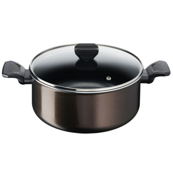 Кастрюля утолщенная Tefal B5544602 Чёрный Алюминий 4 Предмета Ø 24 см