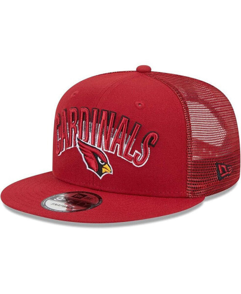 Кепка бейсболка New Era мужская Arizona Cardinals Trucker Grade 9FIFTY Snapback Головной убор