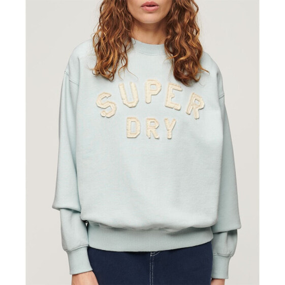 SUPERDRY Applique Athletic Loose sweatshirt