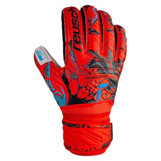 REUSCH Attrakt Grip Finger Support Goalkeeper Gloves