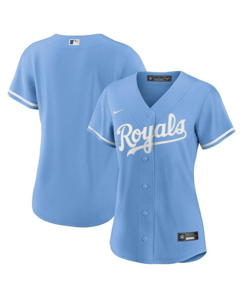 Women's Light Blue Kansas City Royals Alternate Replica Team Logo Jersey