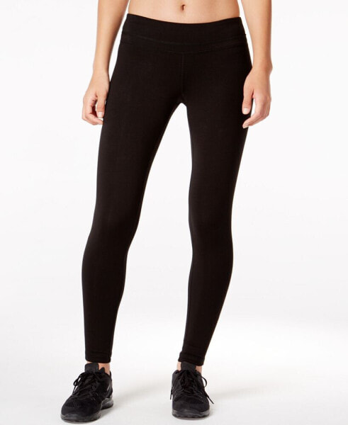 Women's Essentials Stretch Active Full Length Cotton Leggings, Created for Macy's