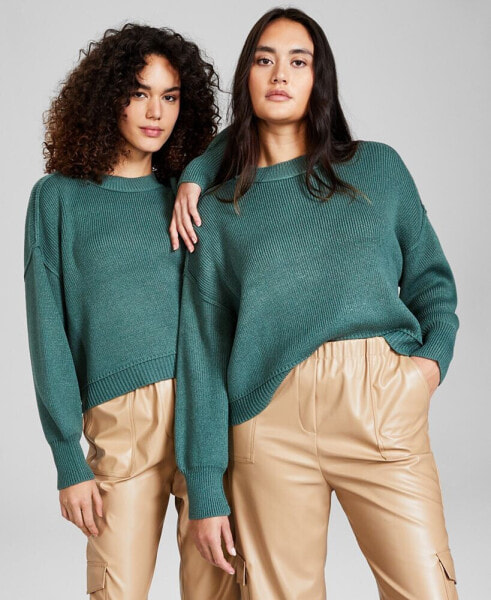 Women's Long-Sleeve Sweater, Created for Macy's