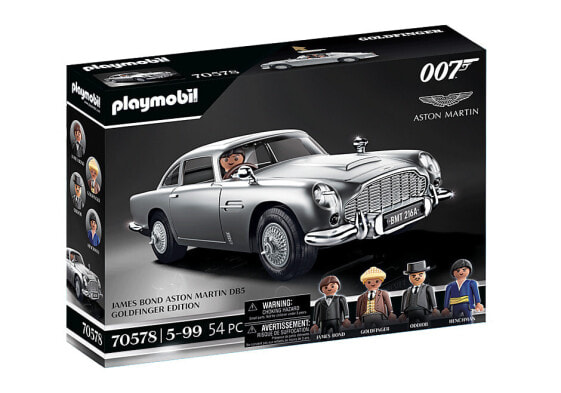 Игровой набор Playmobil James Bond Aston Martin DB5 Edition Goldfinger 70578 (Золотое Око)