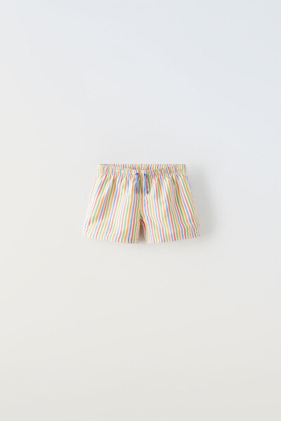 1-6 years/ striped swim shorts