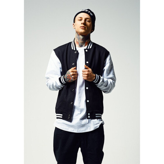 URBAN CLASSICS 2-Tone College Sweat Basic jacket