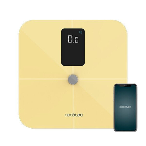 Cecotec Surface Precision 10400 Smart Healthy Электронные умные весы  Квадратные Желтые