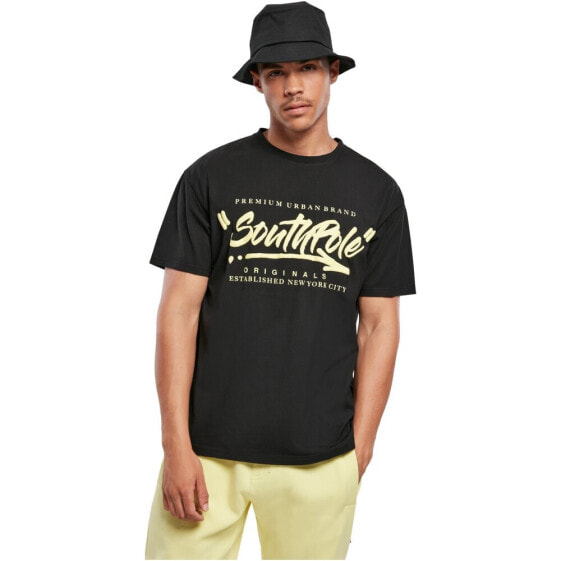 SOUTHPOLE Short Sleeve Round Neck T-Shirt