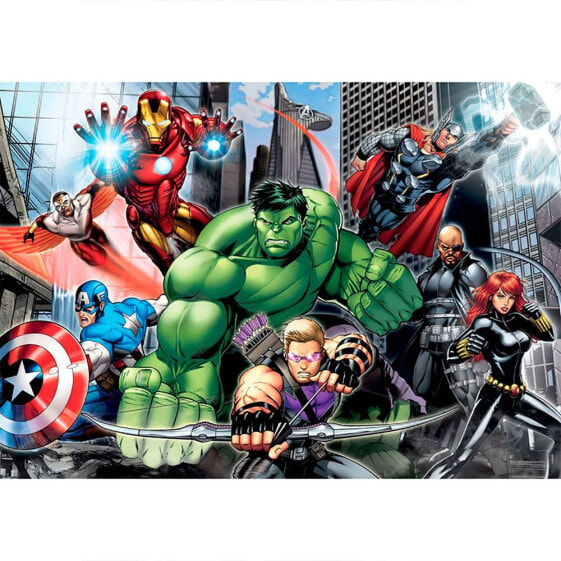 Пазл развивающий Clementoni The Avengers Marvel 104 элемента