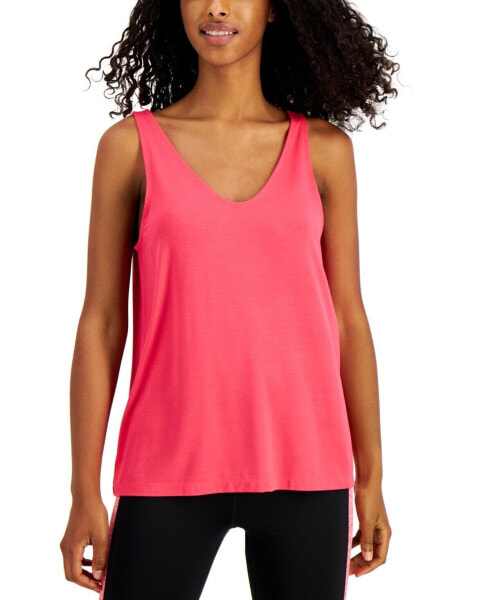 Ideology 275790 V-Neck Tank Top, Womens X-large, Pink