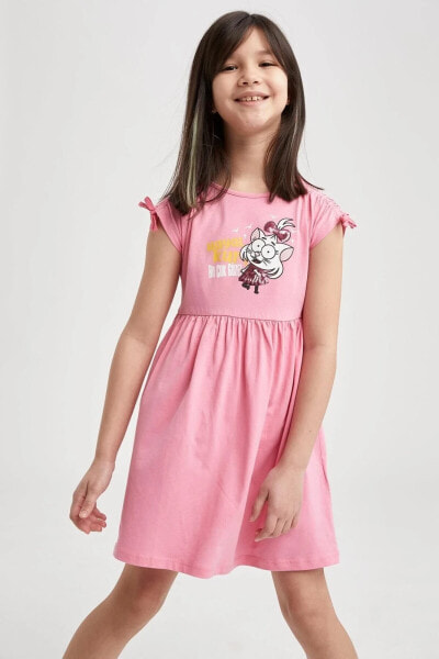 Kız Çocuk Kral Şakir Lisanslı Elbise T4743A621SP