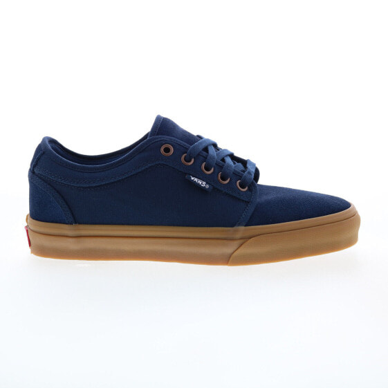 Vans Chukka Low VN0A38CGFS1 Mens Blue Suede Lifestyle Sneakers Shoes 7