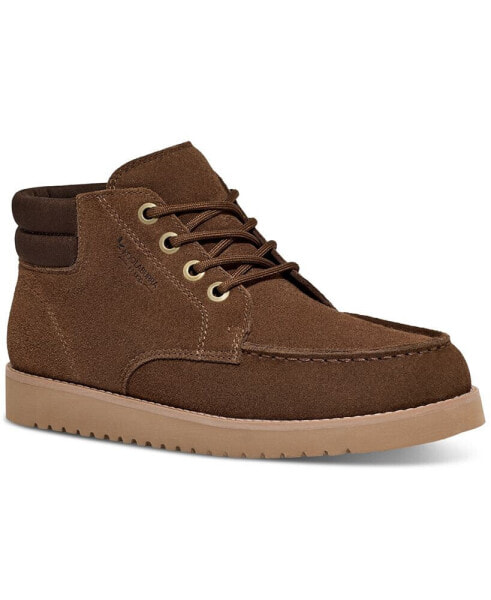 Men's Braan Lace-Up Chukka Boots with Faux-Fur Sockliner