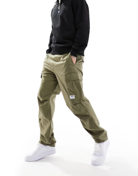 HUGO BLUE cargo trousers in khaki