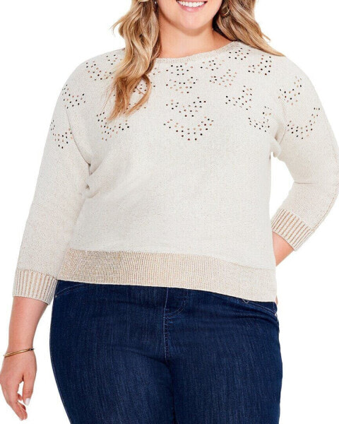 Nic+Zoe Plus Constellation Sweater Women's