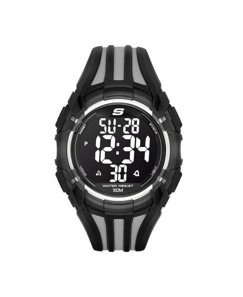 El Porto 46MM Men's Sport Digital Chronograph Watch