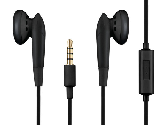 SANDBERG Speak'n Go Earset Black - Headset - In-ear - Calls & Music - Black - Binaural - 1.2 m