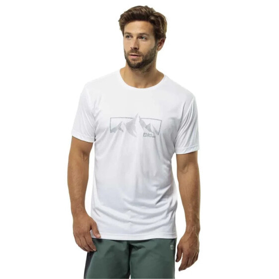 JACK WOLFSKIN Peak Graphic short sleeve T-shirt