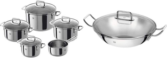 Zwilling Quadro 65060-000-0 Cookware Set, Suitable for Induction Cookers, 5 Pieces
