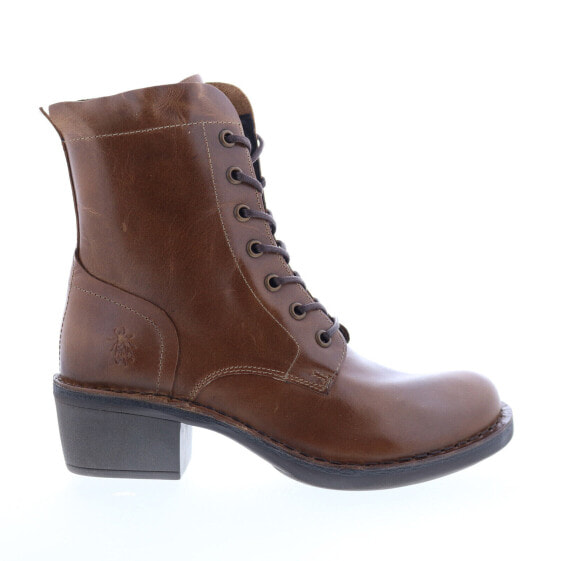 Fly London Milu MILU044FLY-004 Womens Brown Leather Casual Dress Boots