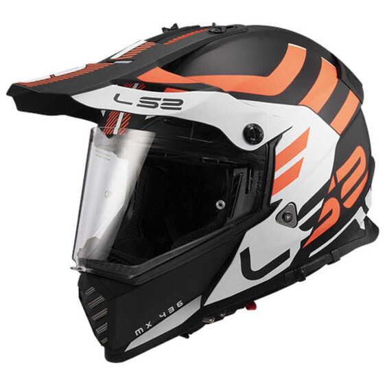 Шлем для мотоциклистов LS2 MX436 Pioneer Evo Adventurer фулл-фейс